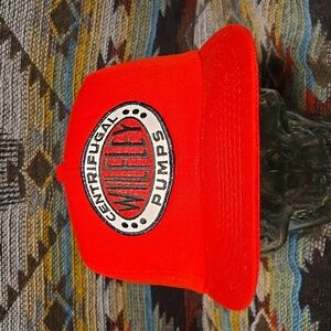80s Wilfley Centrifugal Pumps Oil Rig All-Foam Embroidered Patch Snapback